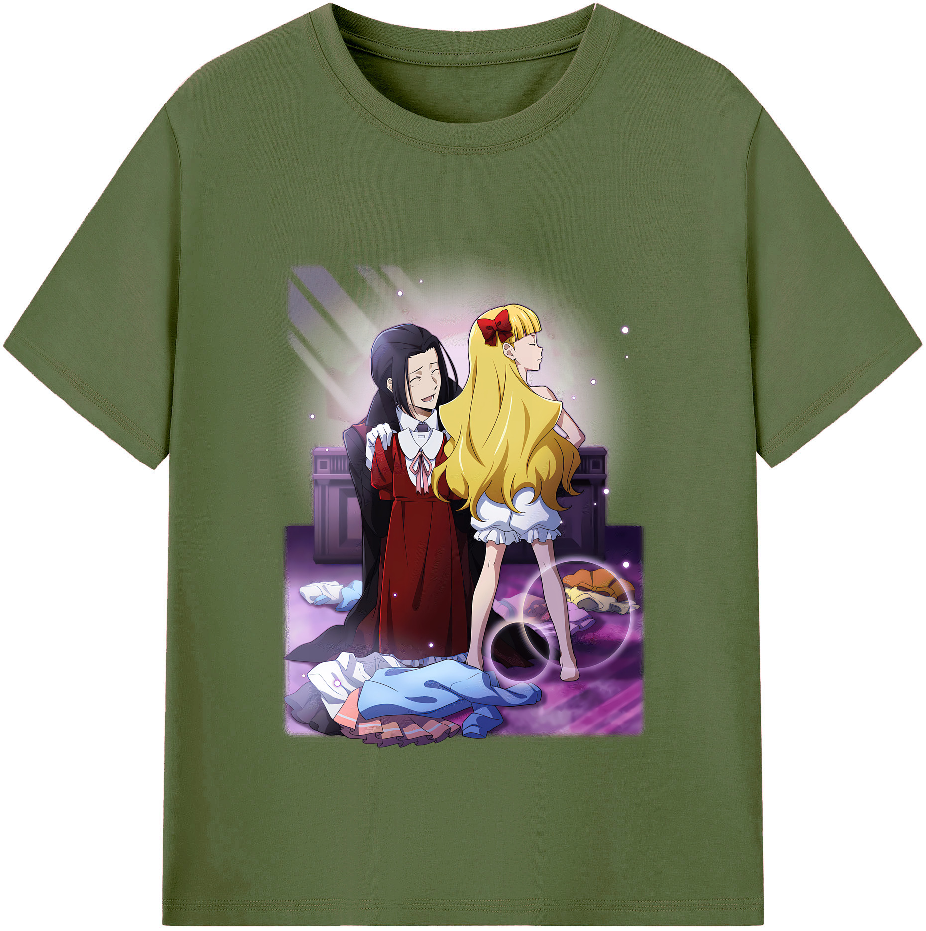 （画像用） 文豪ストレイドッグス Bungo Stray Dogs 綿100％半袖Tシャツ（フロントプリント）